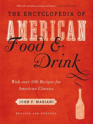 cover image of Encyclopedia of American Food and Drink